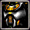 Black Rogue Chitin Armor Pauldron